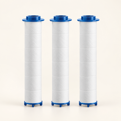 Three Cascata replacement filter cartridges